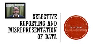 Selective Reporting and Misrepresentation of Data [upl. by Theobald533]