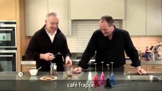 How to make a frappé coffee using an aerolatte milk frother [upl. by Archambault]