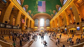 Walking Tour of Grand Central Terminal — New York City 【4K】🇺🇸 [upl. by Weintrob]