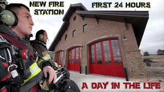 First 24 Hours in a New Fire Station  A Day in the Life [upl. by Gilroy350]