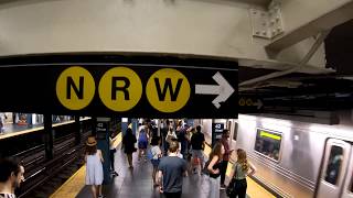 ⁴ᴷ The Busiest NYC Subway Station Times Square–42nd StreetPort Authority Bus Terminal [upl. by Aleahcim]