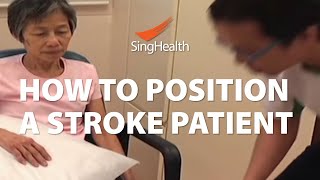 How To Position A Stroke Patient [upl. by Aveneg697]