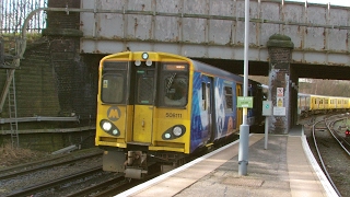 Half an Hour at 216  Birkenhead North Station 1022017  Class 507 508 terminus [upl. by Tarazi]