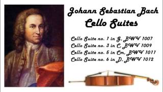 Johann Sebastian Bach  Cello suites in 432 Hz great for reading or studying [upl. by Nahtnahoj515]