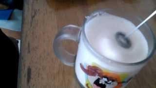 Aerolatte Review Frothing Cold Milk In Under 1 Minute [upl. by Alanson406]